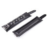 BDSMaster Menottes avec Ventouse Strongcup Noires